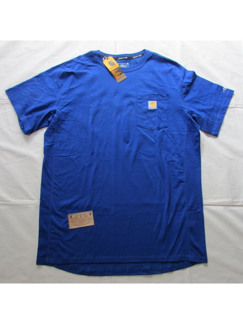 Carhartt Force Men's LT Relaxed Fit Midweight Short Sleeve Pocket T-Shirt Glass